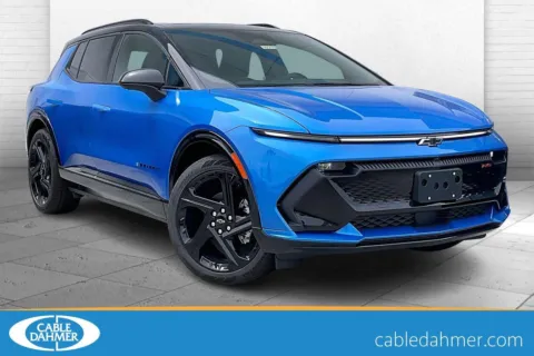 Blue 2025 Chevrolet Equinox EV RS for sale in Independence, MO