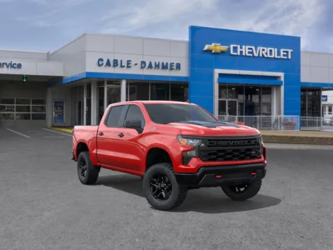 Red 2025 Chevrolet Silverado 1500 Custom Trail Boss for sale in Independence, MO