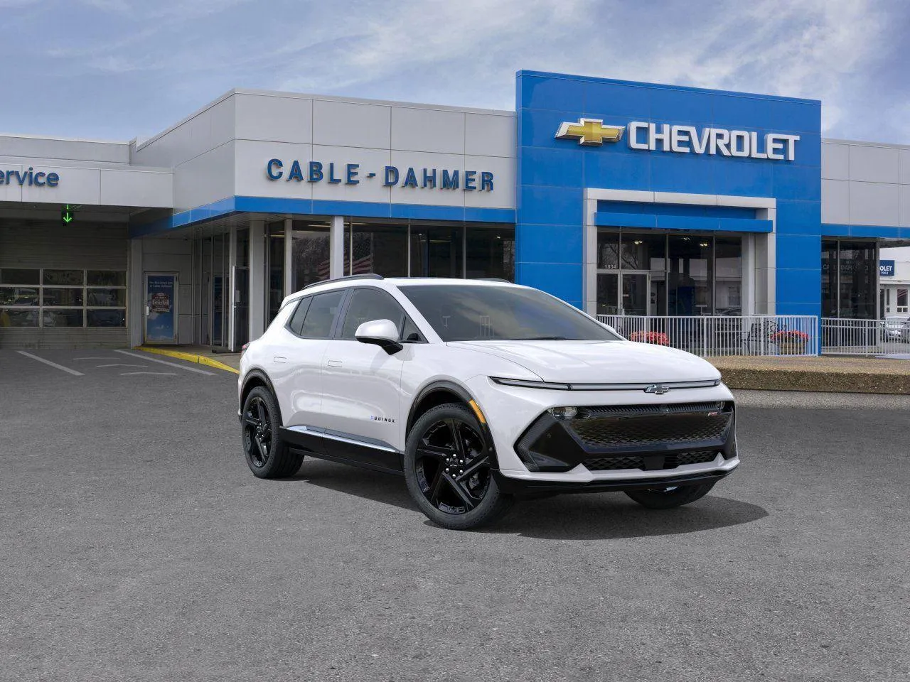 White 2025 Chevrolet Equinox EV RS for sale in Independence, MO