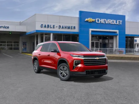 Red 2025 Chevrolet Traverse LT for sale in Independence, MO