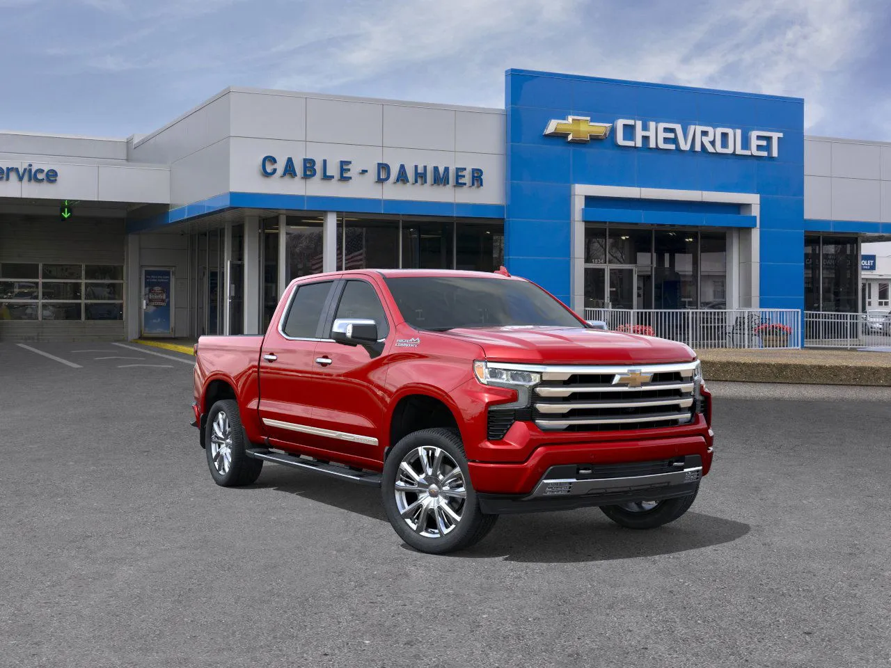 Red 2025 Chevrolet Silverado 1500 High Country for sale in Independence, MO