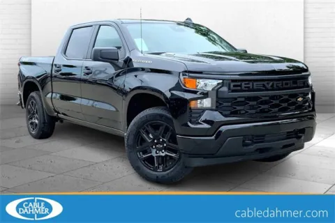 Black 2025 Chevrolet Silverado 1500 Custom for sale in Independence, MO