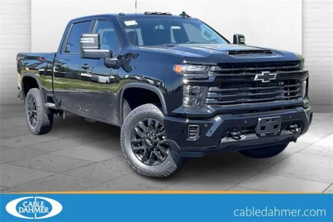 Black 2025 Chevrolet Silverado 2500 HD Custom for sale in Independence, MO