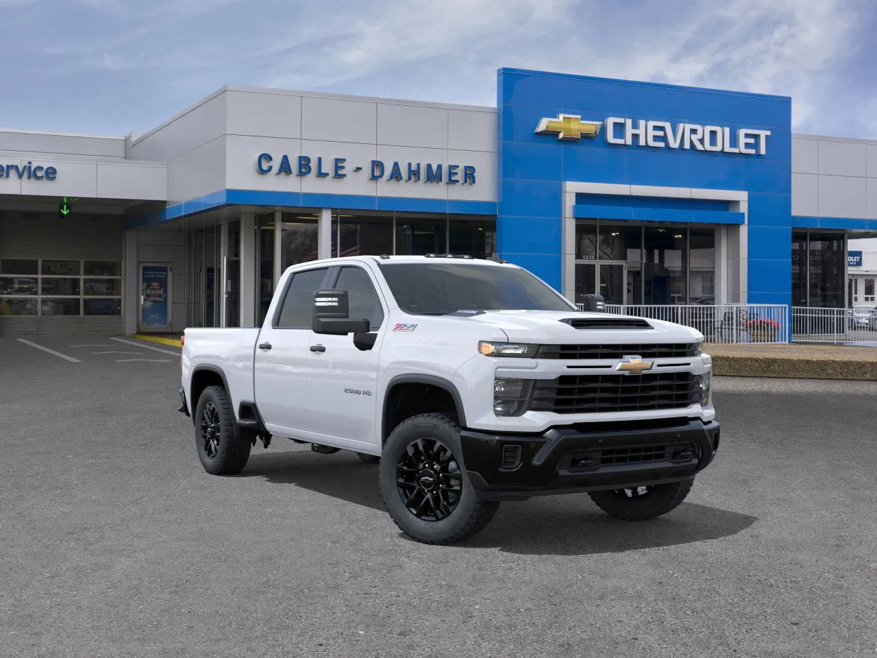 White 2025 Chevrolet Silverado 2500 HD Custom for sale in Independence, MO