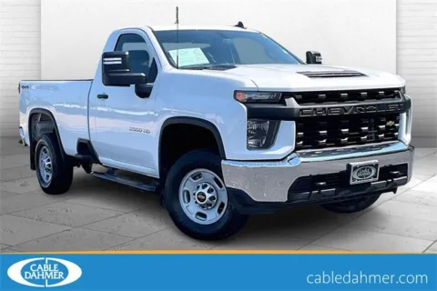 White 2022 Chevrolet Silverado 2500 HD WT for sale in Independence, MO