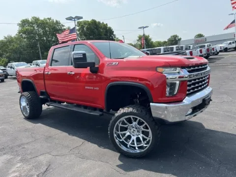 Red 2022 Chevrolet Silverado 2500 HD LTZ for sale in Independence, MO