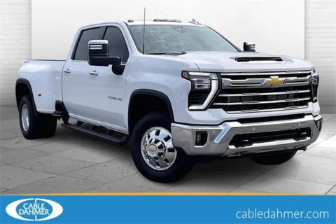 White 2025 Chevrolet Silverado 3500 HD LTZ DRW for sale in Independence, MO