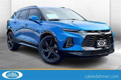 Blue 2021 Chevrolet Blazer RS for sale in Independence, MO