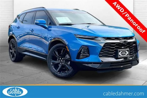 Blue 2021 Chevrolet Blazer RS for sale in Independence, MO