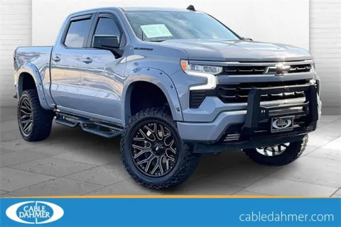 Gray 2024 Chevrolet Silverado 1500 RST for sale in Independence, MO