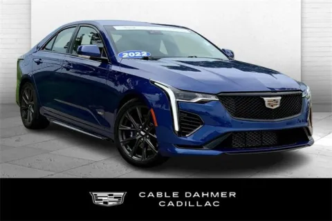 Blue 2022 Cadillac CT4-V V-Series for sale in Independence, MO