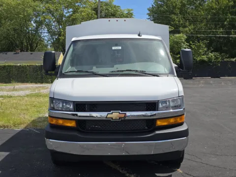 Photos of 2025 Chevrolet Express Cutaway 3500 1WT for sale in Independence, MO at Cable Dahmer Chevrolet of Independence