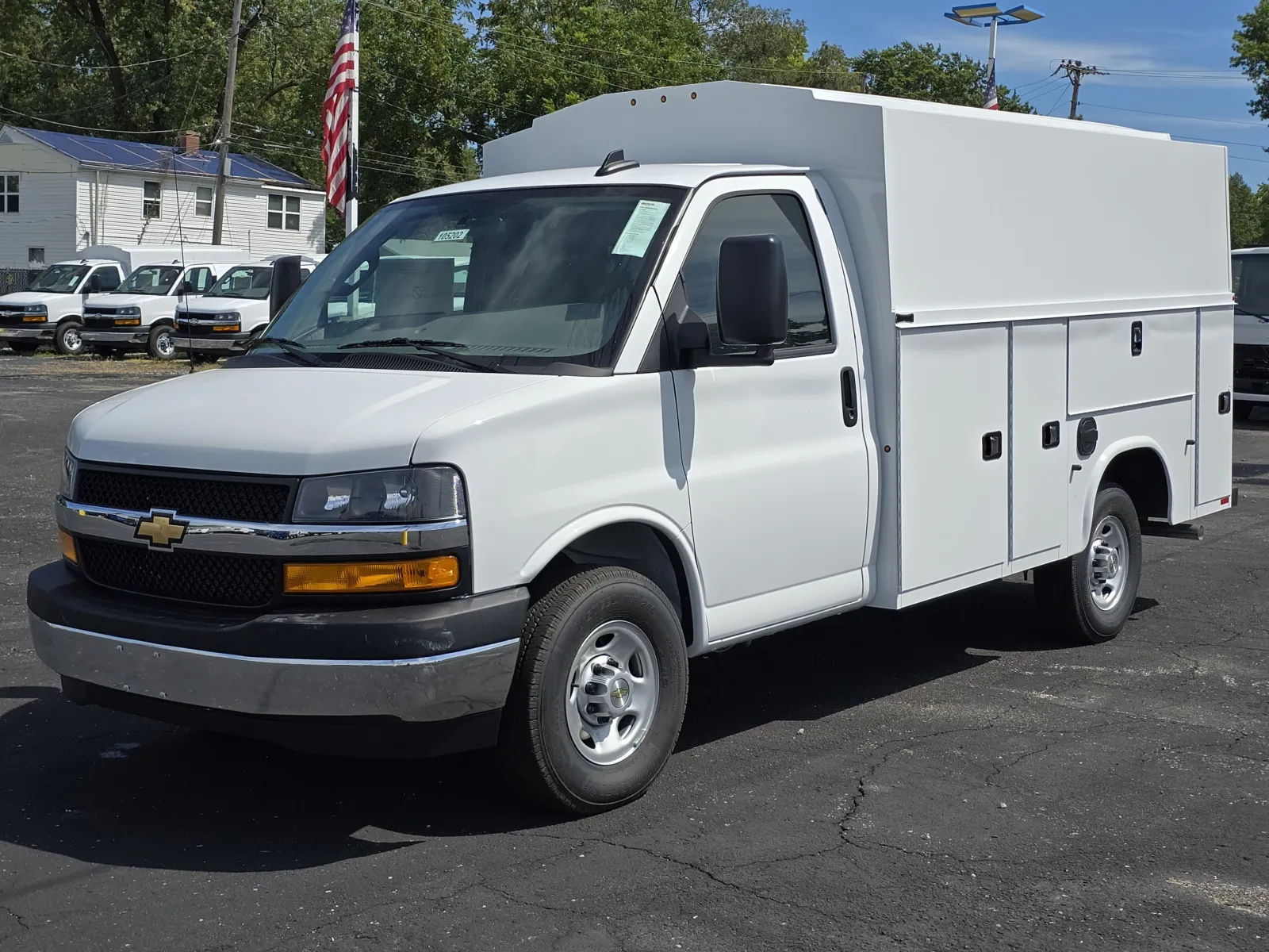 Another view of 2025 Chevrolet Express Cutaway 3500 1WT for sale in Independence, MO at Cable Dahmer Chevrolet of Independence