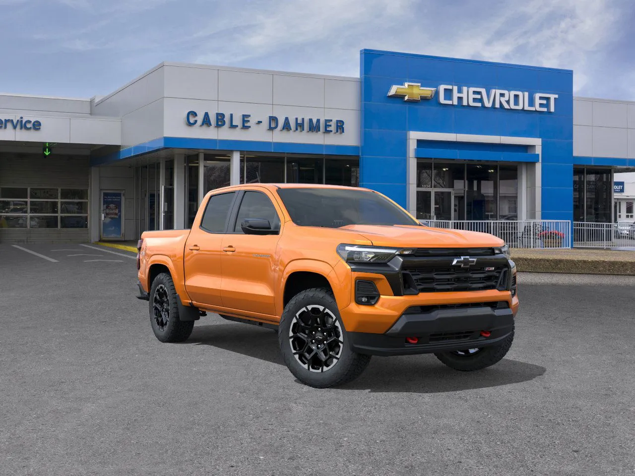 Orange 2026 Chevrolet Colorado Z71 for sale in Independence, MO