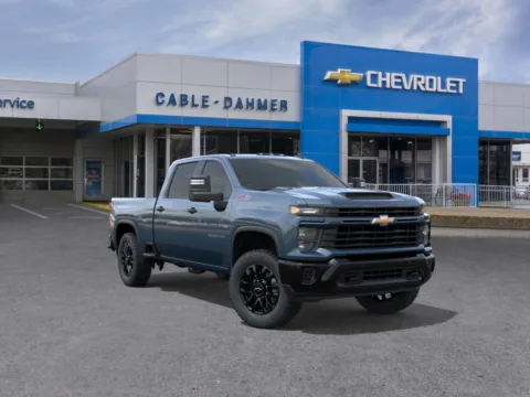 Blue 2025 Chevrolet Silverado 2500 HD Custom for sale in Independence, MO