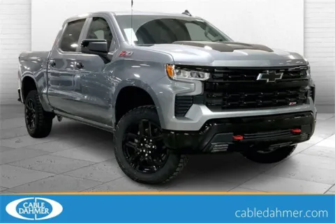 Gray 2025 Chevrolet Silverado 1500 LT Trail Boss for sale in Independence, MO