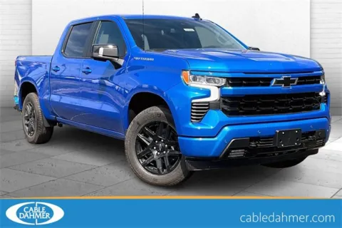 Blue 2025 Chevrolet Silverado 1500 RST for sale in Independence, MO