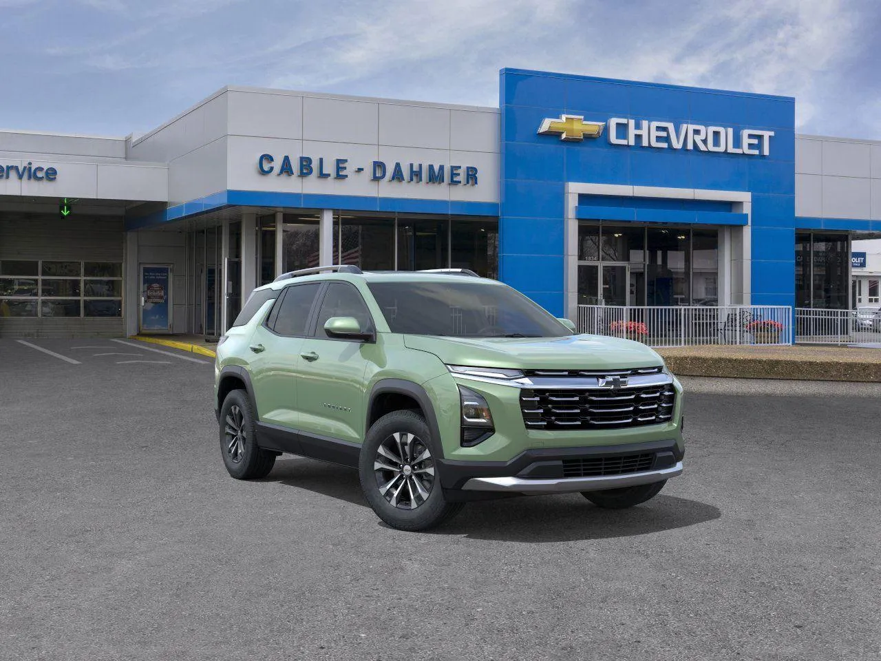 Green 2026 Chevrolet Equinox AWD LT for sale in Independence, MO