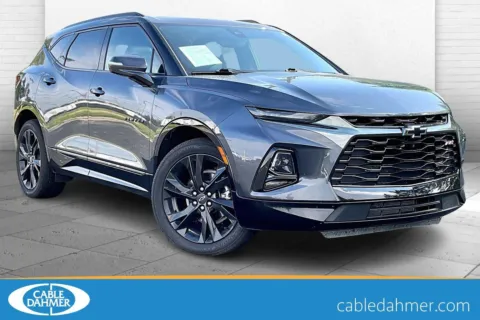 Gray 2021 Chevrolet Blazer RS for sale in Independence, MO