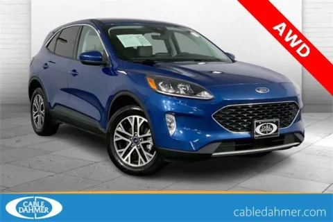 Blue 2022 Ford Escape SEL for sale in Independence, MO