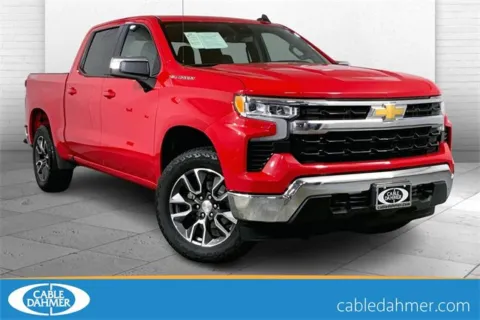 Red 2022 Chevrolet Silverado 1500 LT (2FL) for sale in Independence, MO