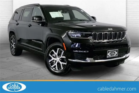 Black 2024 Jeep Grand Cherokee L Limited for sale in Independence, MO