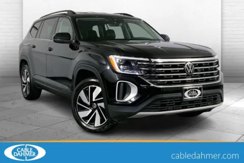 Black 2024 Volkswagen Atlas 2.0T SE w/Technology for sale in Independence, MO