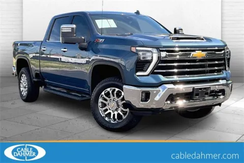 Blue 2024 Chevrolet Silverado 2500 HD LTZ for sale in Independence, MO