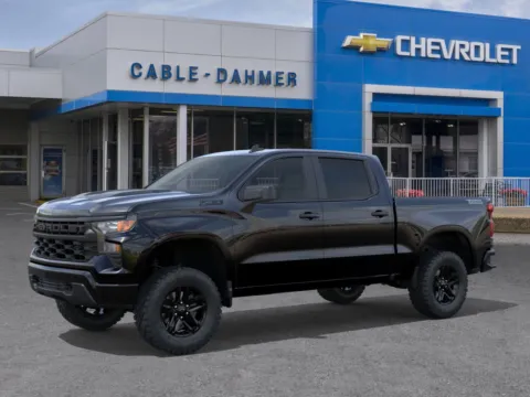 Photos of 2025 Chevrolet Silverado 1500 Custom Trail Boss for sale in Independence, MO at Cable Dahmer Chevrolet of Independence