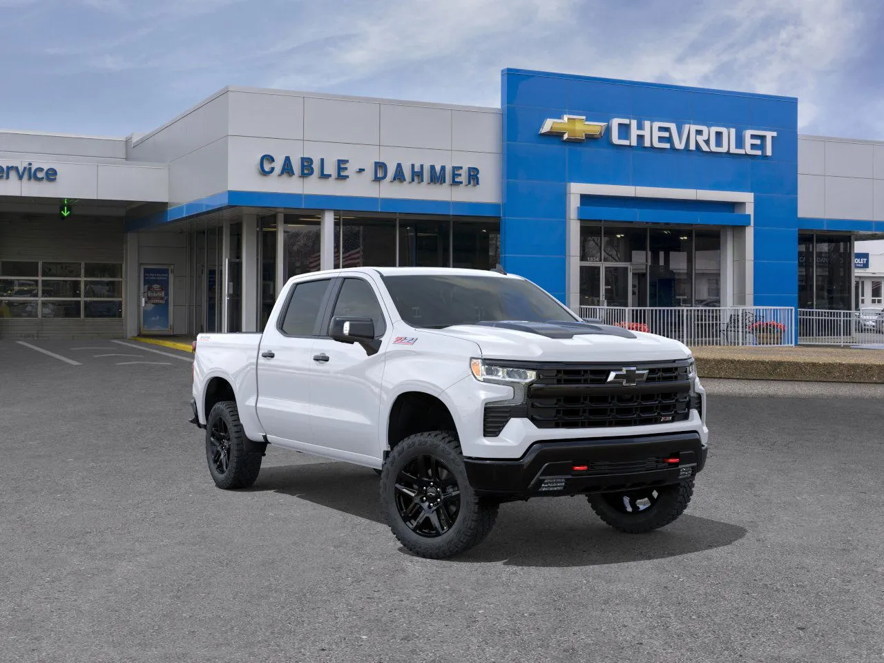 White 2026 Chevrolet Silverado 1500 LT Trail Boss for sale in Independence, MO