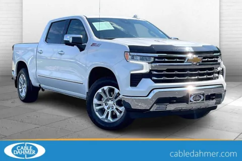 White 2023 Chevrolet Silverado 1500 LTZ for sale in Independence, MO