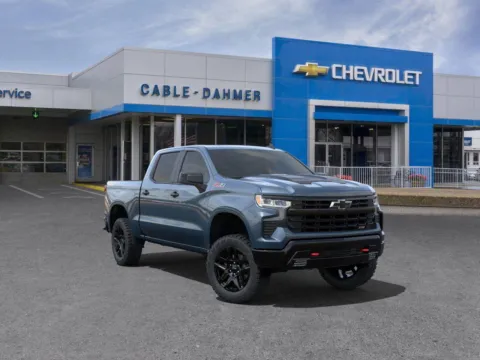 Blue 2024 Chevrolet Silverado 1500 LT Trail Boss for sale in Independence, MO