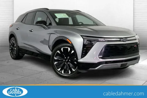 Gray 2024 Chevrolet Blazer EV eAWD RS for sale in Independence, MO