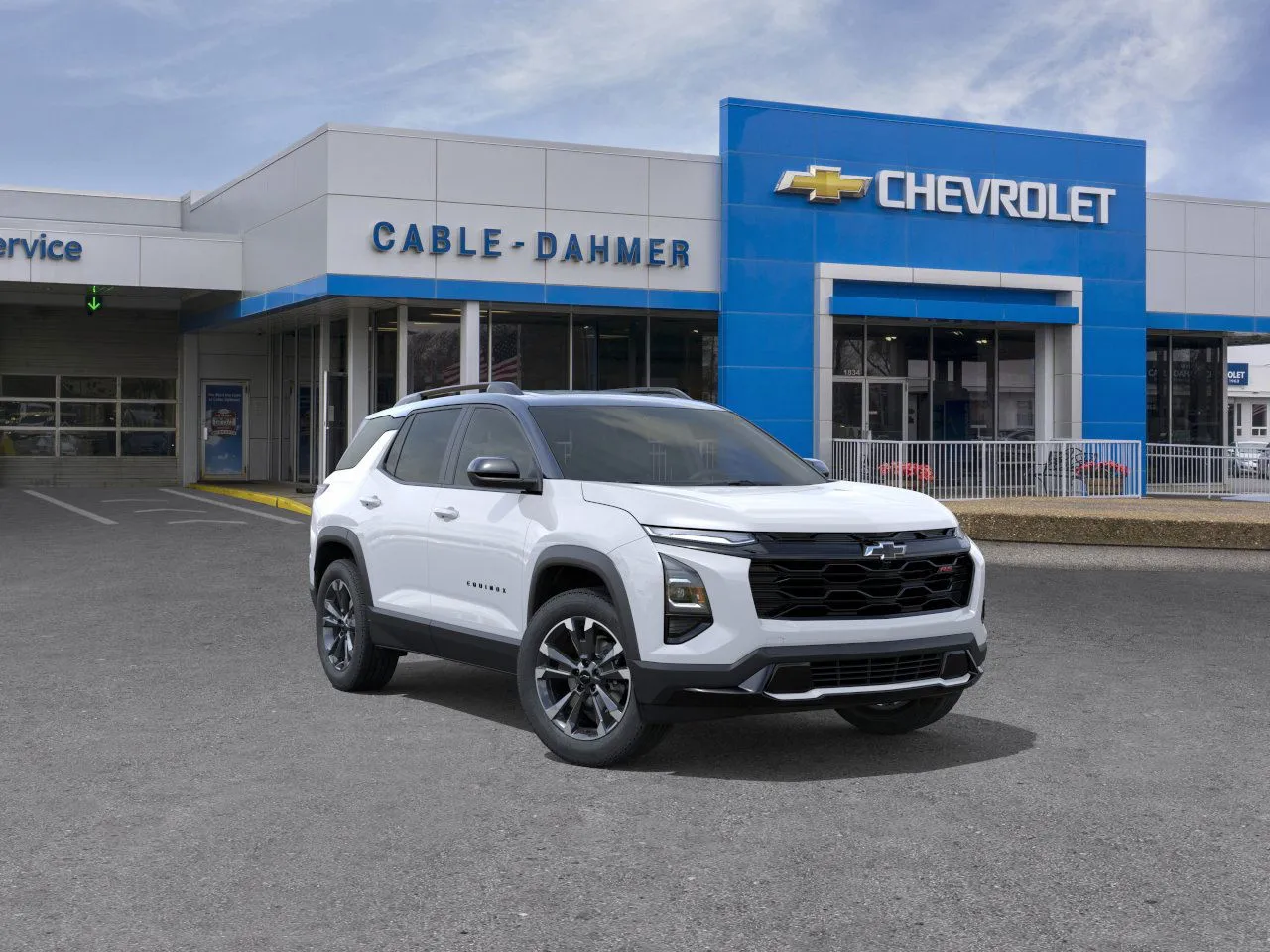 White 2026 Chevrolet Equinox RS for sale in Independence, MO