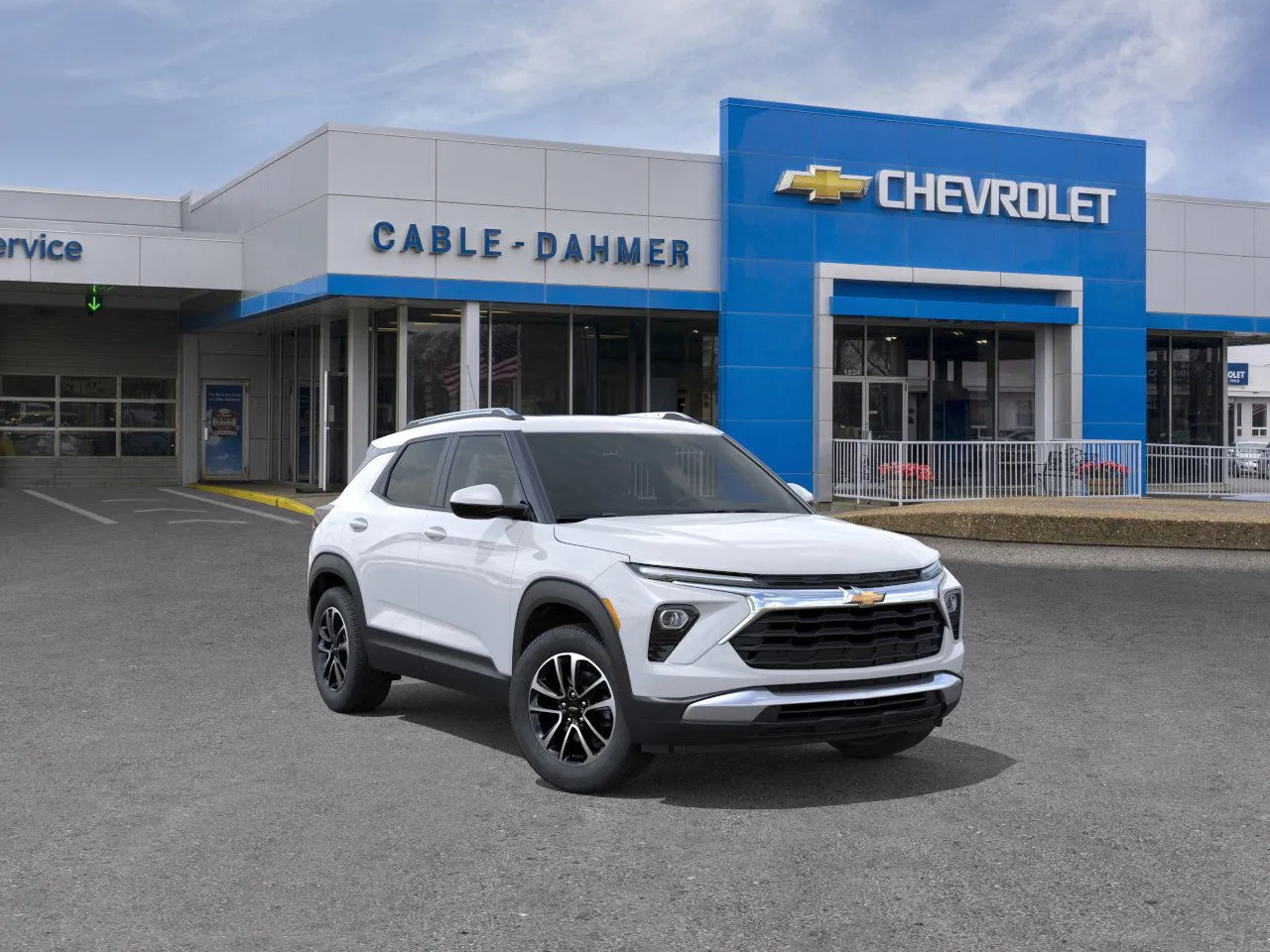 White 2026 Chevrolet Trailblazer LT for sale in Independence, MO