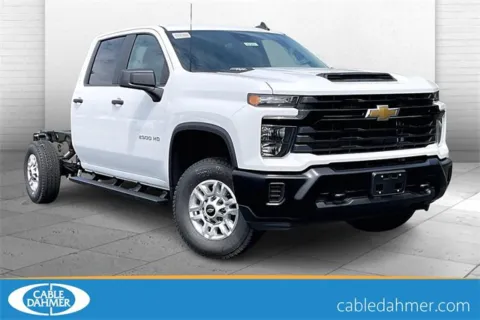 White 2025 Chevrolet Silverado 2500 HD WT for sale in Independence, MO