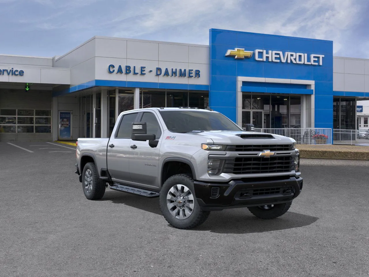 Gray 2025 Chevrolet Silverado 2500 HD Custom for sale in Independence, MO