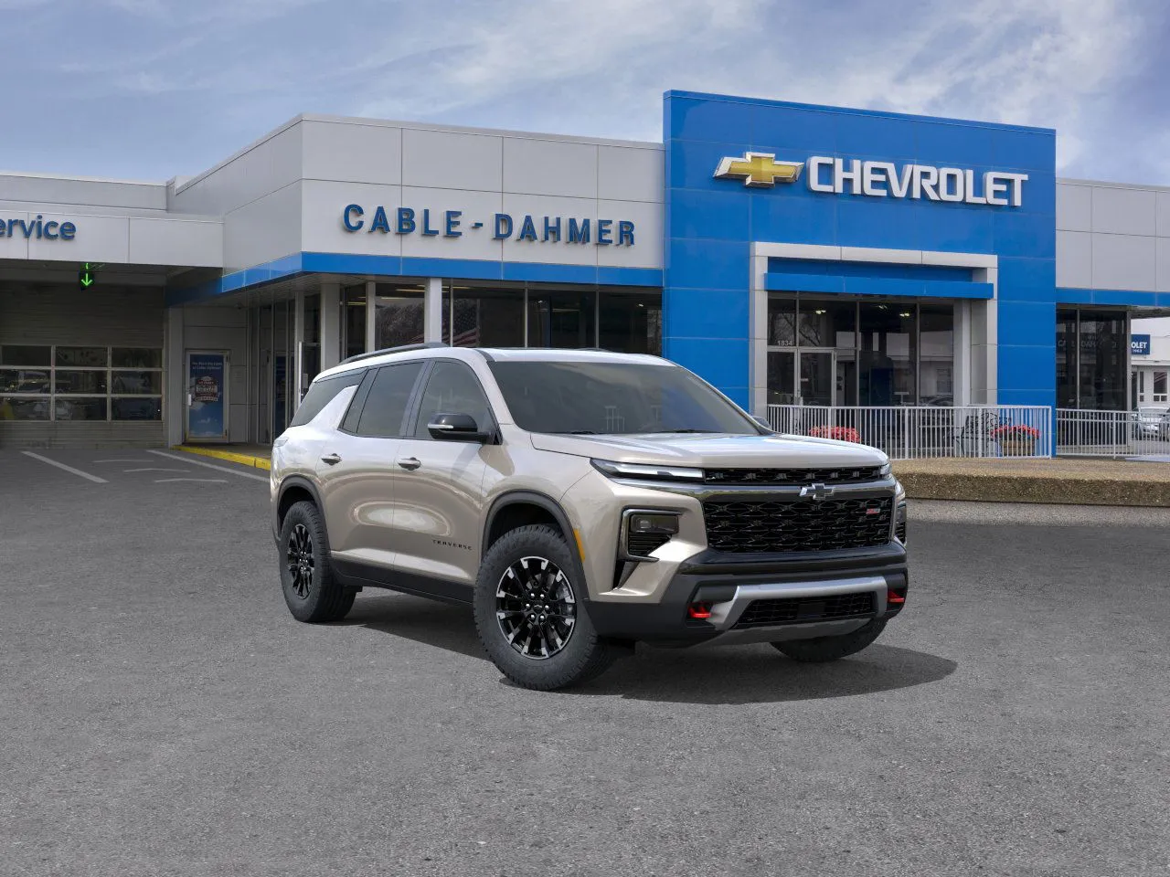 Gray 2026 Chevrolet Traverse Z71 for sale in Independence, MO