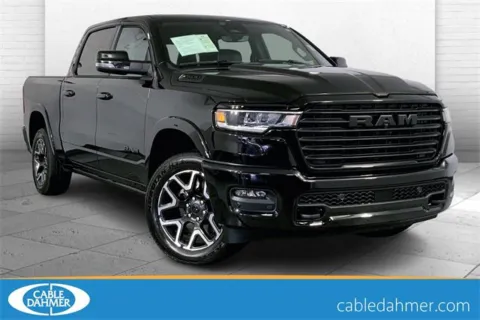 Black 2025 RAM 1500 Laramie for sale in Independence, MO