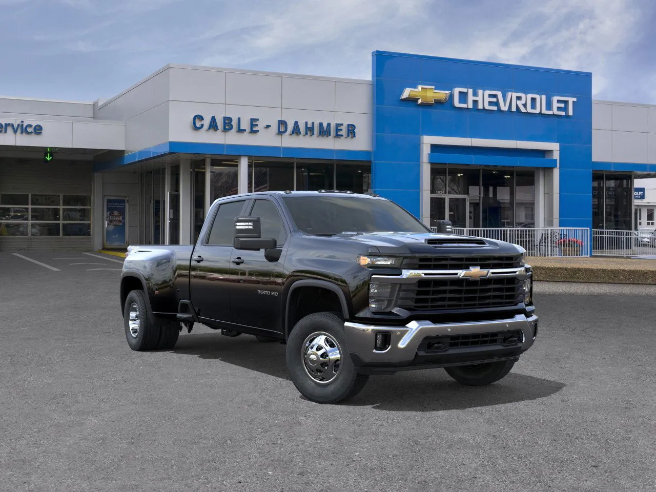 Black 2026 Chevrolet Silverado 3500 HD LT DRW for sale in Independence, MO