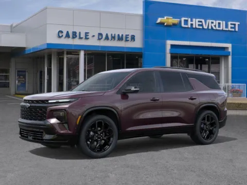 Photos of 2026 Chevrolet Traverse RS for sale in Independence, MO at Cable Dahmer Chevrolet of Independence