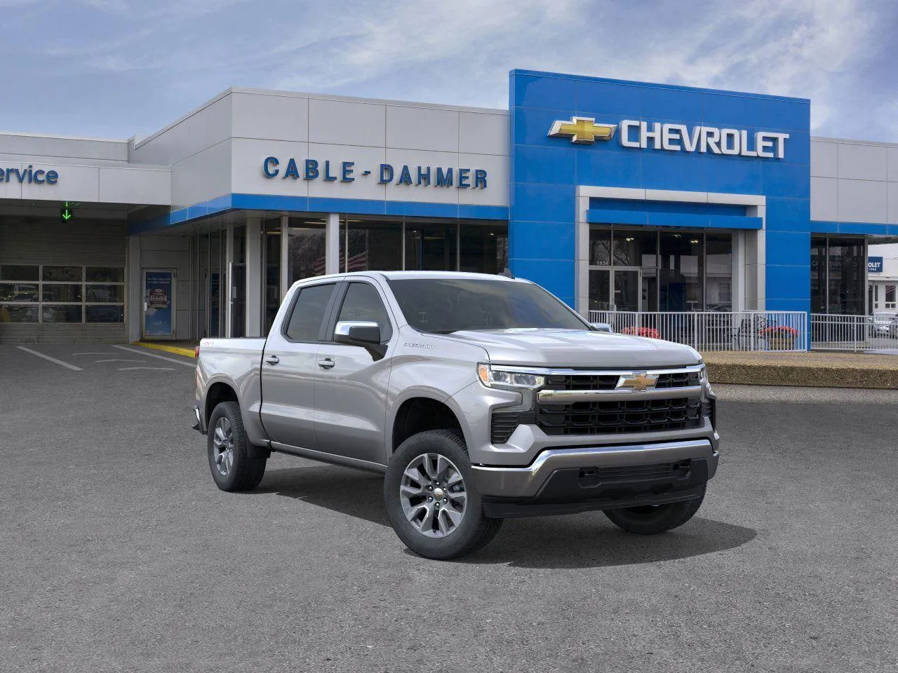 Gray 2026 Chevrolet Silverado 1500 LT for sale in Independence, MO