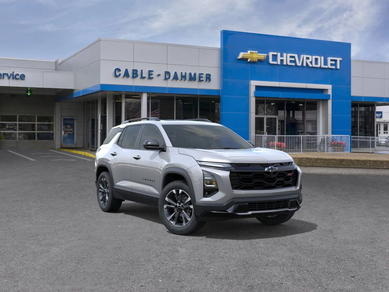 Gray 2026 Chevrolet Equinox RS for sale in Independence, MO