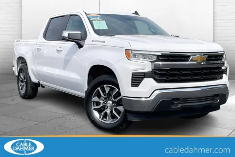 White 2023 Chevrolet Silverado 1500 LT (2FL) for sale in Independence, MO