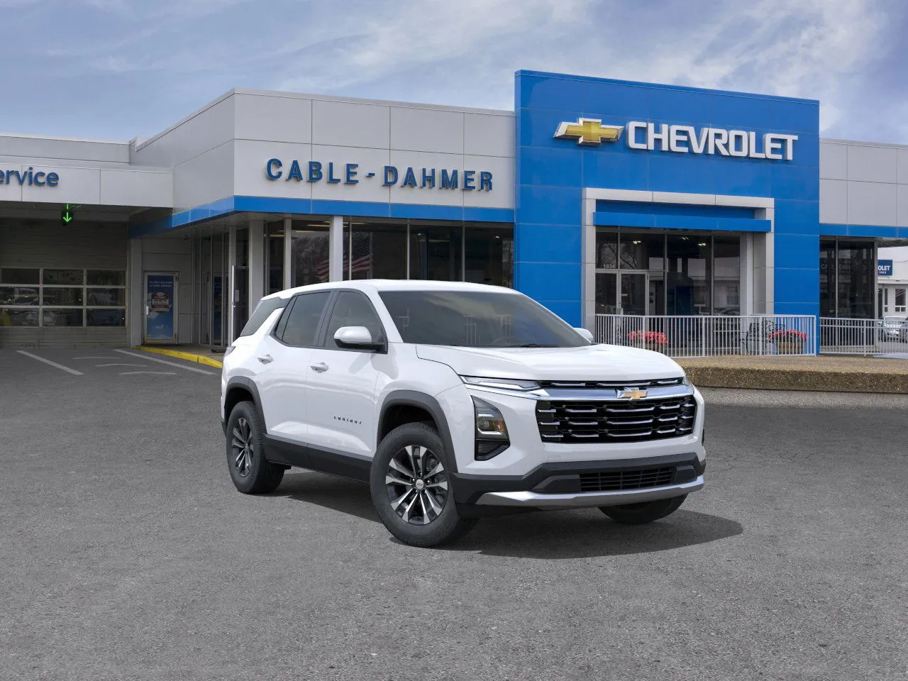 White 2025 Chevrolet Equinox LT for sale in Independence, MO