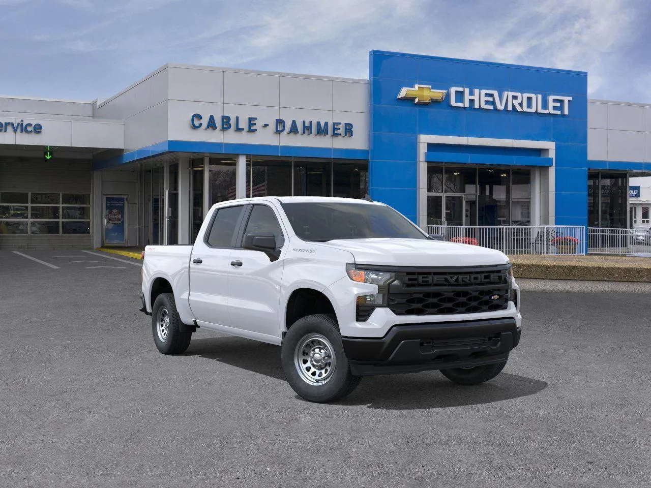 White 2025 Chevrolet Silverado 1500 WT for sale in Independence, MO
