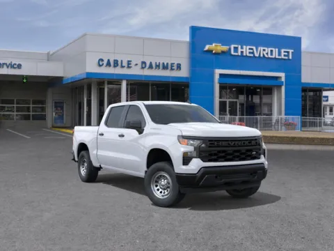 White 2025 Chevrolet Silverado 1500 WT for sale in Independence, MO