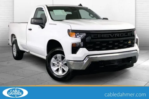 White 2024 Chevrolet Silverado 1500 WT for sale in Independence, MO