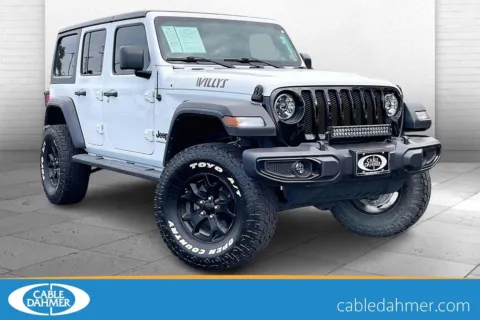 White 2023 Jeep Wrangler Willys Sport for sale in Independence, MO