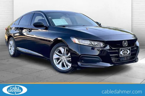 Beige 2018 Honda Accord Sedan LX 1.5T for sale in Independence, MO
